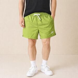 Nike Sportswear Vivid Green Woven Lined Flow Shorts Men’s L AR2382-332